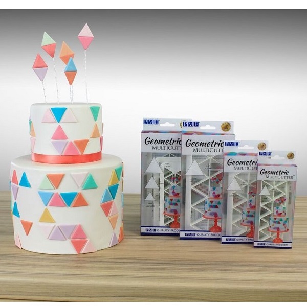 PME Multi Vykrajovátko geometrické Trojúhelník velký 3,18 cm
