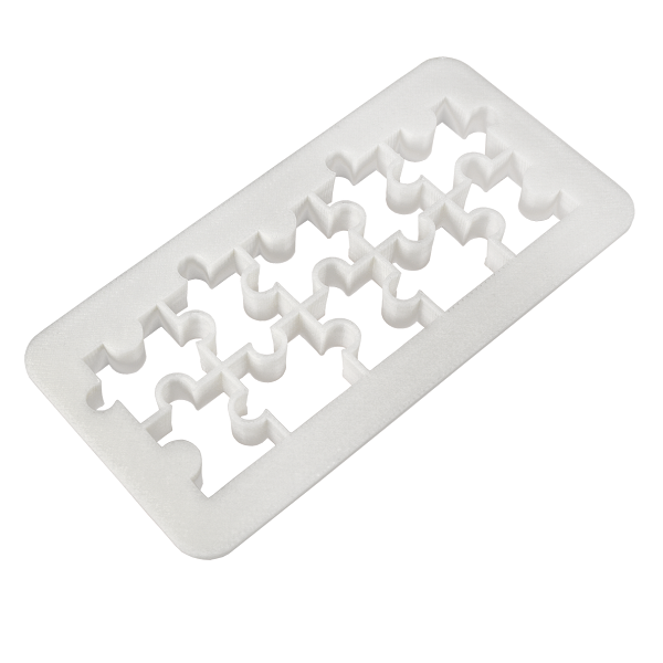 PME Multi Vykrajovátko geometrické Puzzle velký 3,18 cm