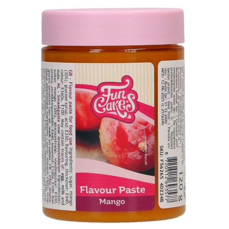 FunCakes Ochucovací pasta Mango 120g