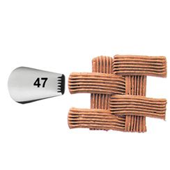 Wilton Cukrářská trezírovací špička Košík č.47