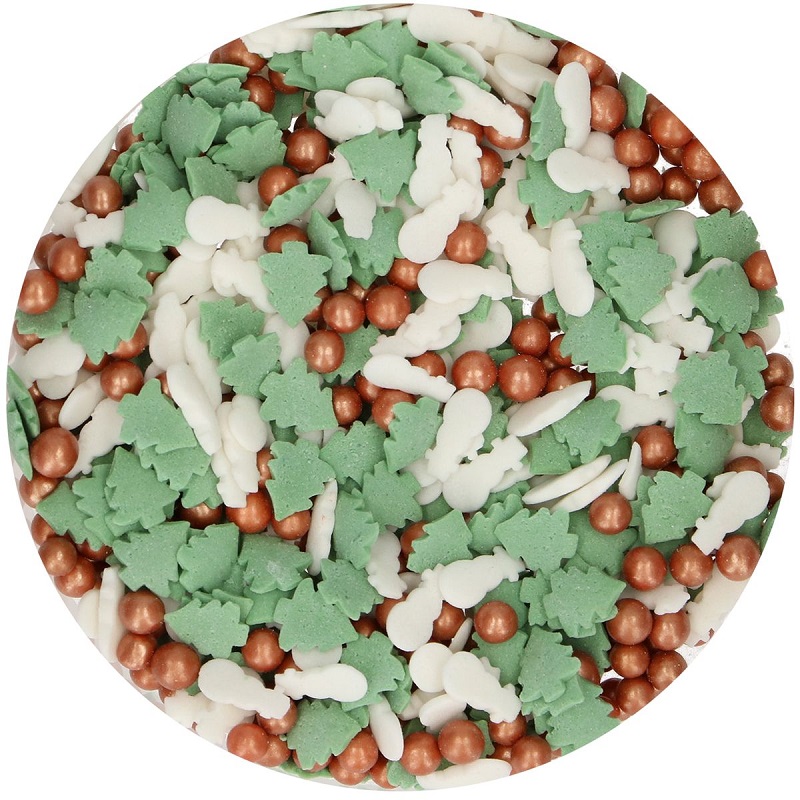 FunCakes Cukrové zdobení Christmas Mix 55 g