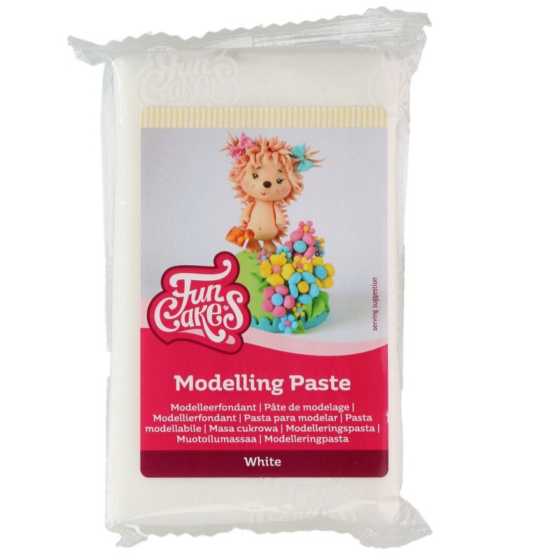 FunCakes Modelovací hmota bílá 250g