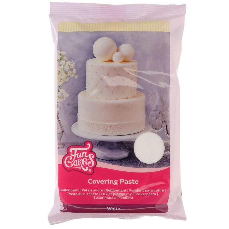 FunCakes Potahovací fondánová hmota Bílá 500g