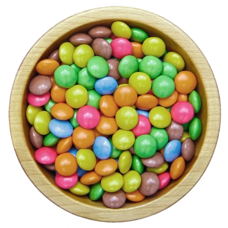 Lentilky s přírodními barvivy 100g