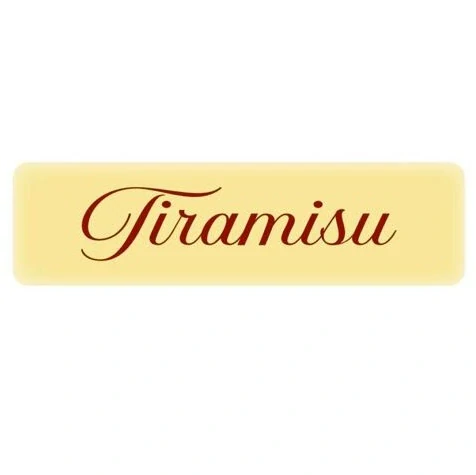 Čokoládová dekorace Tiramisu 16 ks