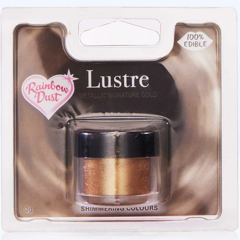 Rainbow Dust Prachový lesk Signature Gold 3 g