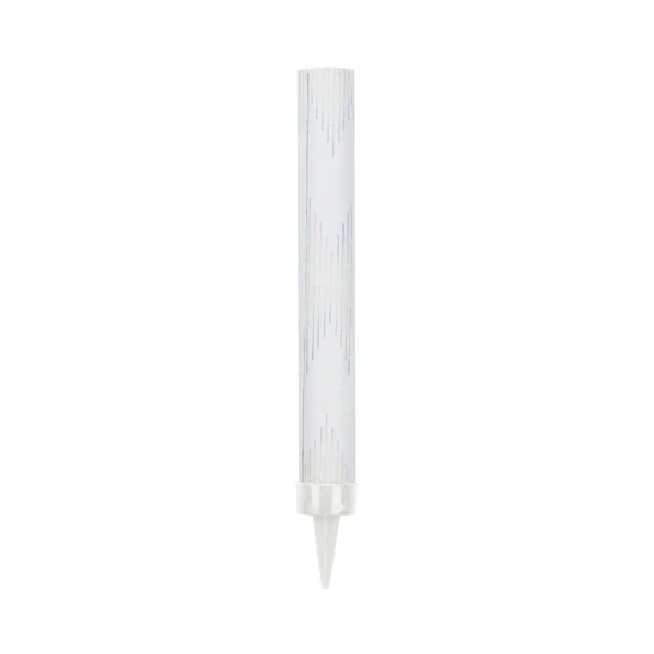 PartyDeco Dortová fontána Bílá 12 cm 1 ks