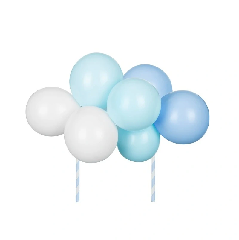 PartyDeco Zápich Balónky Modré 29 cm