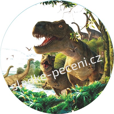 Obrázek Jedlý papír Dinosaurus C