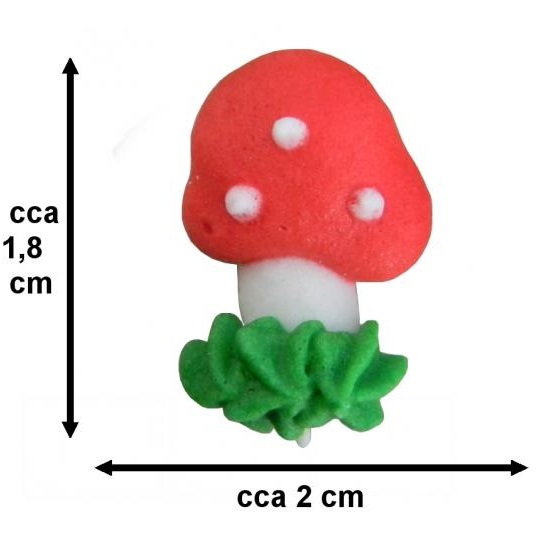 Fagoš Cukrové ozdoby Mochomůrky 6g