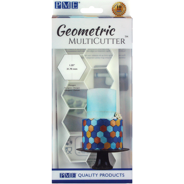 PME Multi Vykrajovátko geometrické Šestiúhelník velký 3,18 cm
