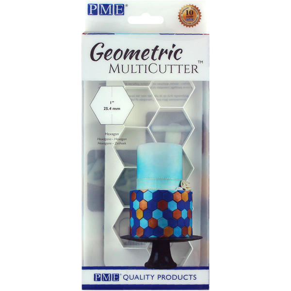 PME Multi Vykrajovátko geometrické Šestiúhelník střední 2,5 cm