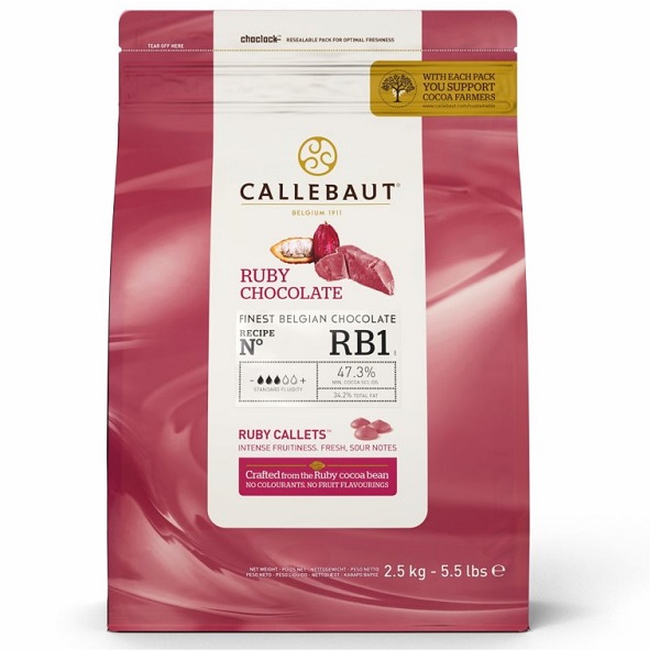 Callebaut Čokoláda RUBY 47% 250g