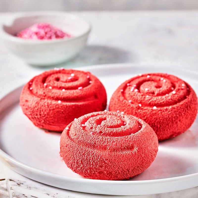 FunCakes Sametový sprej Červený 100 ml