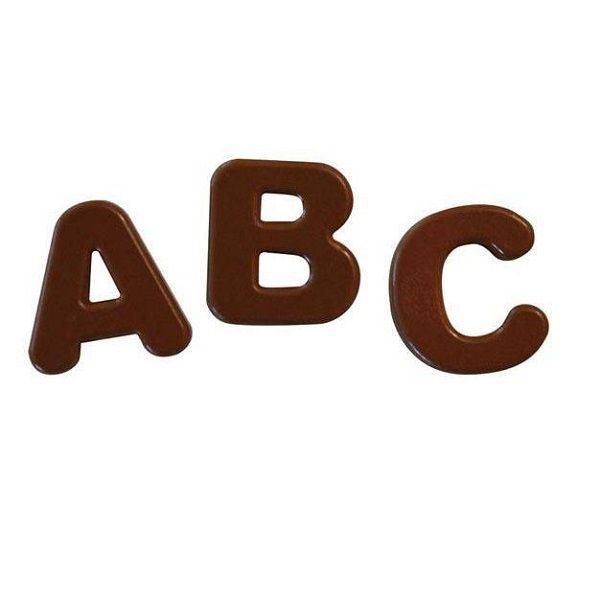 Silikomart Silikonová forma na čokoládu Choco ABC