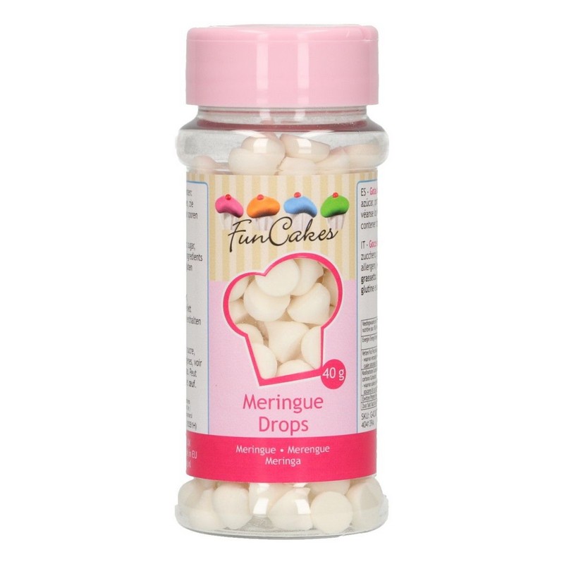 FunCakes Cukrové zdobení Cukrové pusinky mini 40g