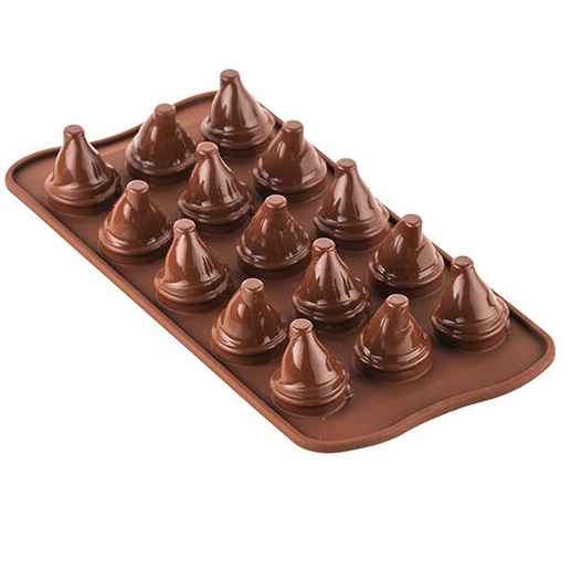 Silikomart Silikonová forma na 3D čokoládu Mr+Mrs Brown SLEVA
