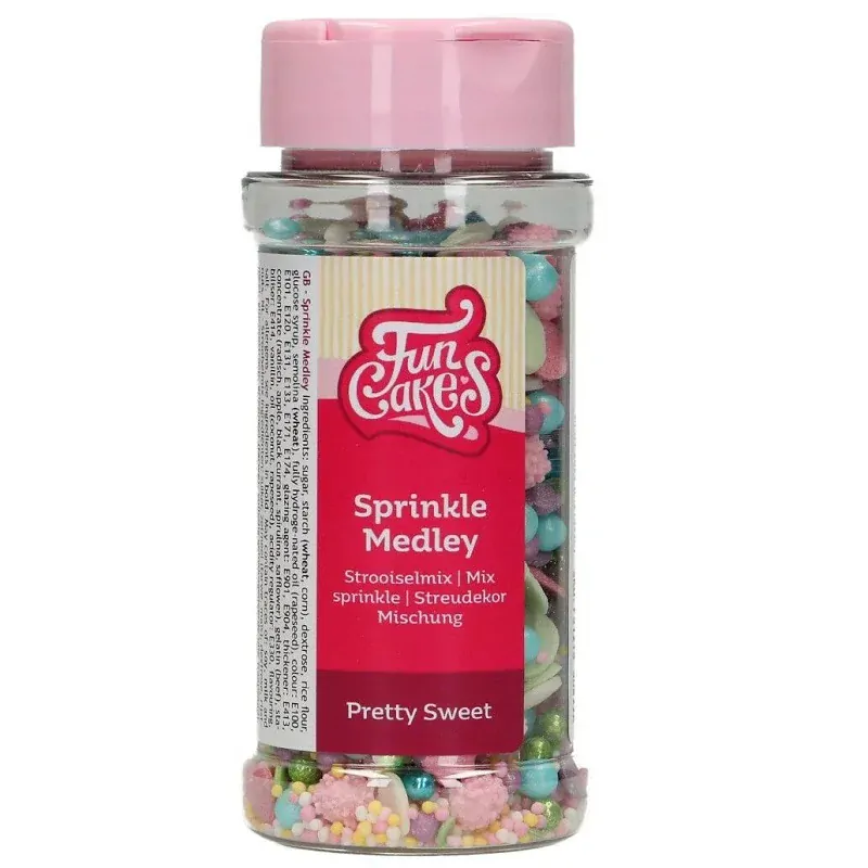 FunCakes Cukrové zdobení Medley Pretty Sweet 65g