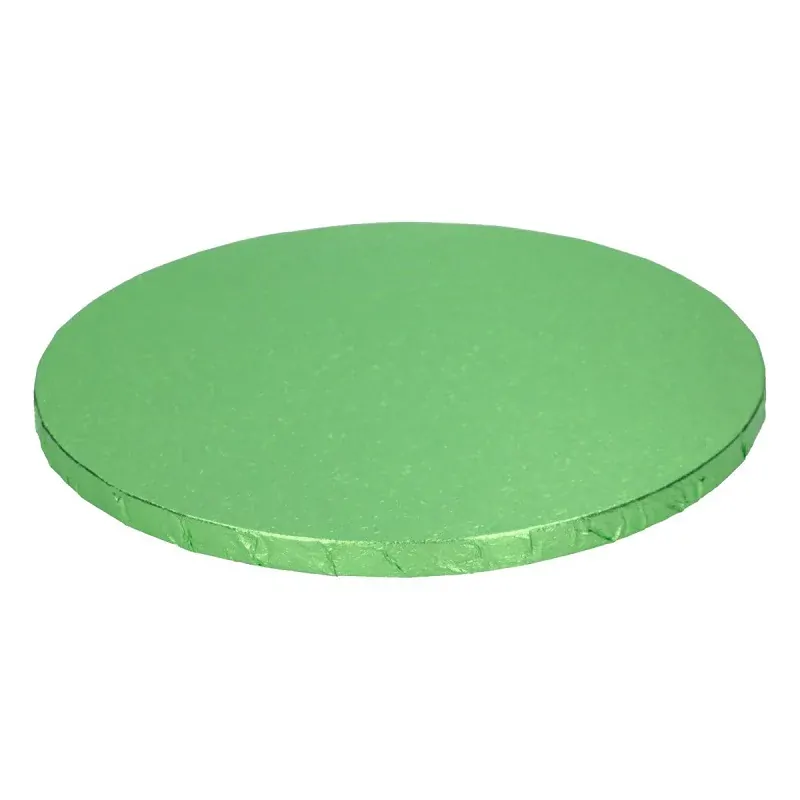FunCakes Dortová podložka Kruh Zelená 25 cm Tloušťka 12 mm