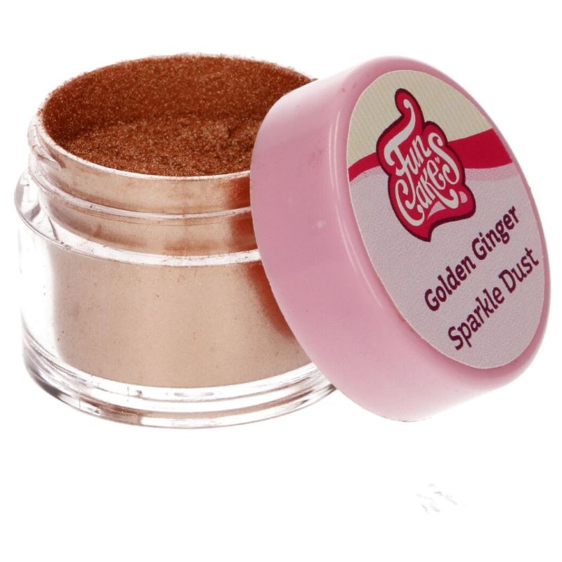 FunCakes Prachový lesk Golden ginger 3,5g