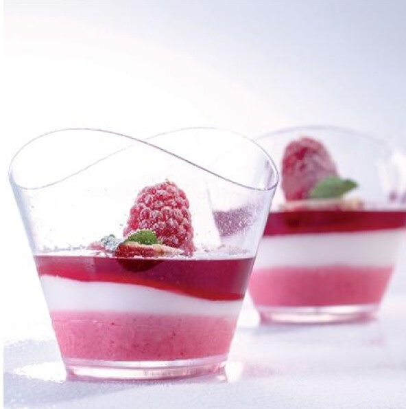 Plastový kelímek na dezerty Wave 120 ml