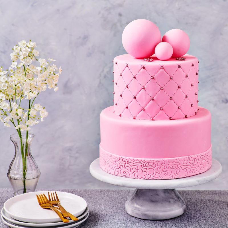 FunCakes Potahovací fondánová hmota Růžová 500g