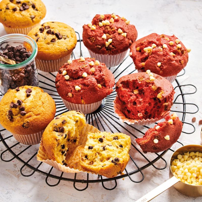 FunCakes Čokoládové pecičky na zapečení Bílé 350 g