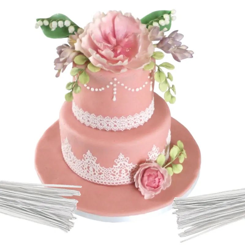 Culpitt Aranžovací drát opředený Zelený, gauge 26, 50 ks