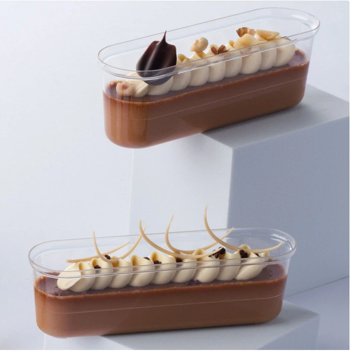 Plastový kelímek na dezerty Eclair 120 ml