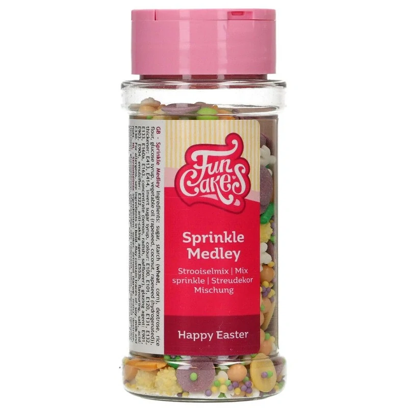 FunCakes Cukrové zdobení Medley Happy Easter 65g