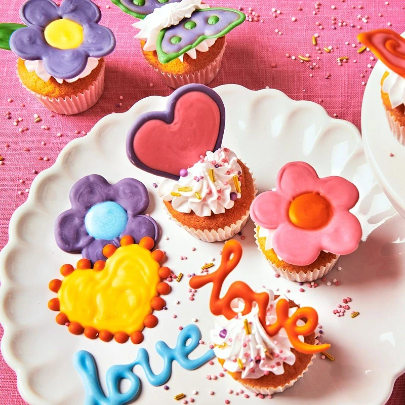FunCakes Čoko tužka Růžová čokoláda 25g