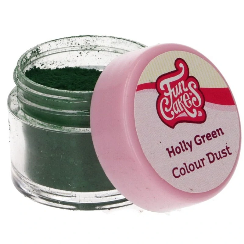 FunCakes Prachová barva Holly Green 1,2g