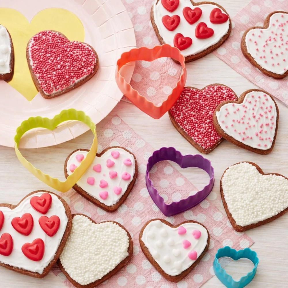 Wilton Vykrajovátka Srdce oboustranné 6 ks