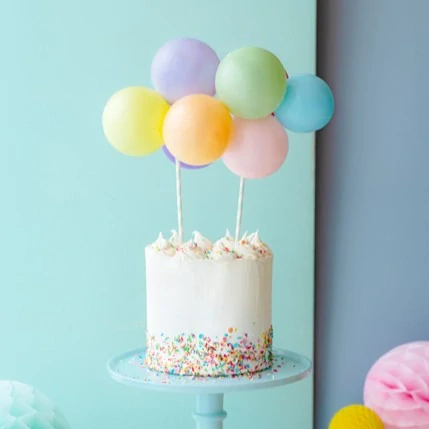 PartyDeco Zápich Balónky Mix 29 cm