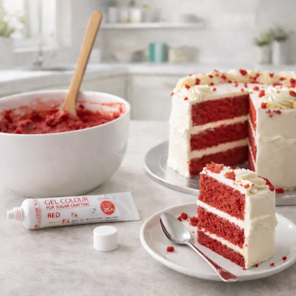Food Colours Gelová potravinářská barva Red (červená) 20 g