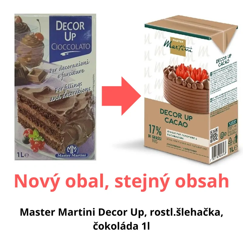 03/2026 Master Martini Decor Up, rostl.šlehačka, čokoláda 1l SLEVA