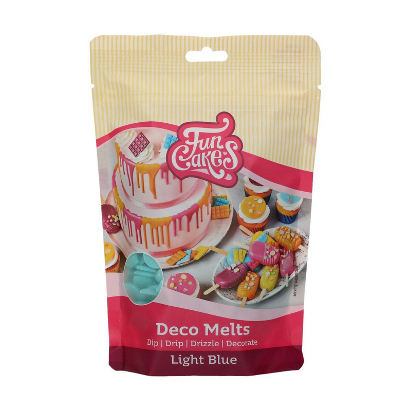 FunCakes Deco Melts Polevá Světle Modrá 250g