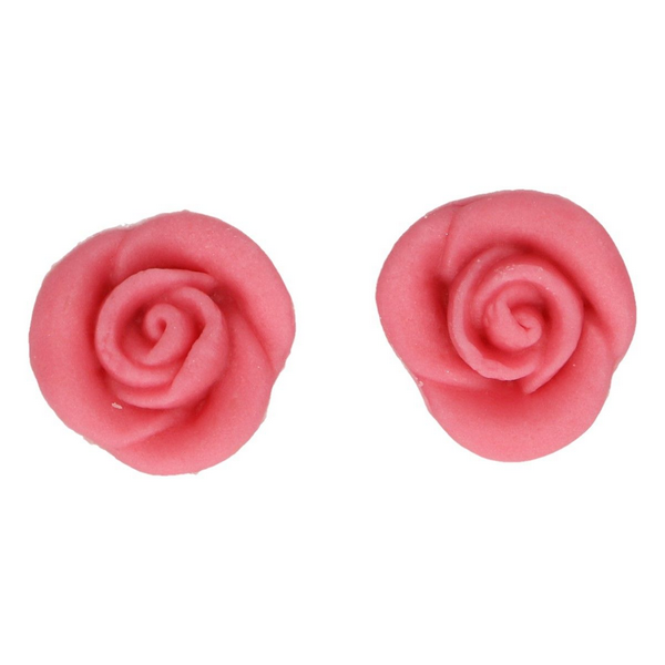 FunCakes Marcipánová dekorace Růže růžová 6 ks