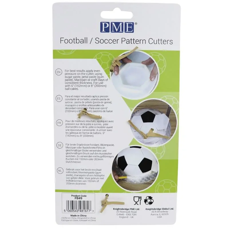 PME Vykrajovačka Fotbal sada 4 ks