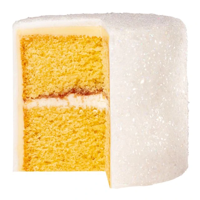 PME Jedlé třpytky White Crystal Bílé 3g