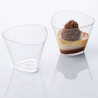 Plastový kelímek na dezerty Triangle 175 ml