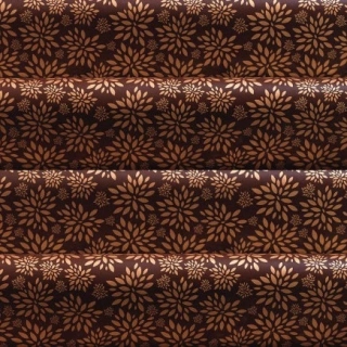 Folie na čokoládu Bronzové kytičky