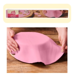 FunCakes Rolovaná potahovací hmota růžová 430g