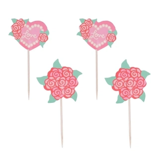 PME Zápichy Valentýn Růže 24 ks