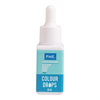 PME Colour Drops Olejová barva 20 ml modrá
