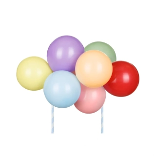 PartyDeco Zápich Balónky Mix 29 cm